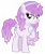 Size: 4220x5000 | Tagged: safe, artist:jennieoo, oc, oc only, oc:wisteria shroud, pony, unicorn, g4, ear piercing, earring, eyeshadow, female, headband, hoofband, horn, jewelry, makeup, mare, necklace, pearl necklace, piercing, solo, tail, tail jewelry, unicorn oc