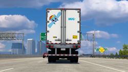 Size: 1920x1080 | Tagged: safe, artist:owlcat, rainbow dash, g4, american truck simulator, game screencap
