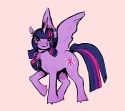Size: 4096x3655 | Tagged: safe, artist:swollenbabyfat, twilight sparkle, alicorn, pony, g4, curved horn, female, horn, jewelry, mare, necklace, simple background, solo, twilight sparkle (alicorn)
