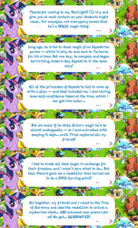 Size: 2048x3378 | Tagged: safe, gameloft, twilight sparkle, alicorn, pony, g4, my little pony: magic princess, official, dialogue, dialogue box, english, female, folded wings, game screencap, high res, horn, implied discord, implied lord tirek, implied starlight glimmer, mare, mobile game, speech bubble, text, twilight sparkle (alicorn), wings