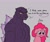 Size: 2048x1720 | Tagged: safe, artist:adoredmarigold, pinkie pie, earth pony, g4, crossover, female, floppy ears, godzilla, godzilla (series), i think we're gonna have to kill this guy, imminent murder, mare, meme, sad