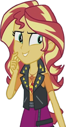 Size: 1315x2520 | Tagged: safe, edit, edited screencap, editor:mrtoonlover83, screencap, sunset shimmer, human, equestria girls, g4, background removed, female, not a vector, simple background, solo, transparent background