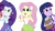 Size: 3982x2237 | Tagged: safe, edit, edited screencap, editor:mrtoonlover83, screencap, fluttershy, pinkie pie, rarity, twilight sparkle, human, equestria girls, g4, background removed, belt, blouse, bracelet, breasts, bust, clipboard, clothes, female, fingers, hair, hairpin, hand on face, high res, holding, jewelry, looking up, makeup, not a vector, one eye closed, open mouth, open smile, pen, puffy sleeves, simple background, skirt, smiling, tank top, teenager, thinking, transparent background, wondering