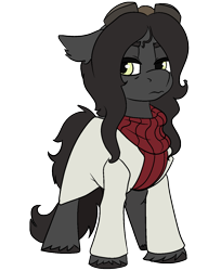 Size: 1765x2160 | Tagged: safe, artist:brainiac, oc, oc only, oc:ailent echoes, earth pony, female, mare, simple background, solo, transparent background