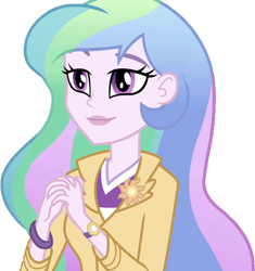 Size: 2370x2520 | Tagged: safe, edit, edited screencap, editor:homersimpson1983, screencap, princess celestia, principal celestia, human, equestria girls, g4, background removed, female, high res, not a vector, simple background, solo, transparent background