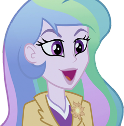 Size: 2476x2520 | Tagged: safe, edit, edited screencap, editor:homersimpson1983, editor:mrtoonlover83, screencap, princess celestia, principal celestia, human, equestria girls, g4, background removed, female, high res, not a vector, open mouth, simple background, solo, transparent background