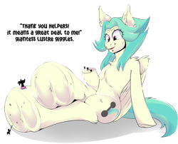 Size: 3794x3060 | Tagged: safe, artist:lustrebeam, oc, oc:lustrebeam, pegasus, semi-anthro, arm hooves, brush, chest fluff, cleaning, ear fluff, fetish, folded wings, grooming, high res, holding, hoof fetish, hoof fluff, hooves, macro, macro/micro, magenta eyes, micro, open mouth, pegasus oc, simple background, teal mane, text, transparent background, underhoof, wings