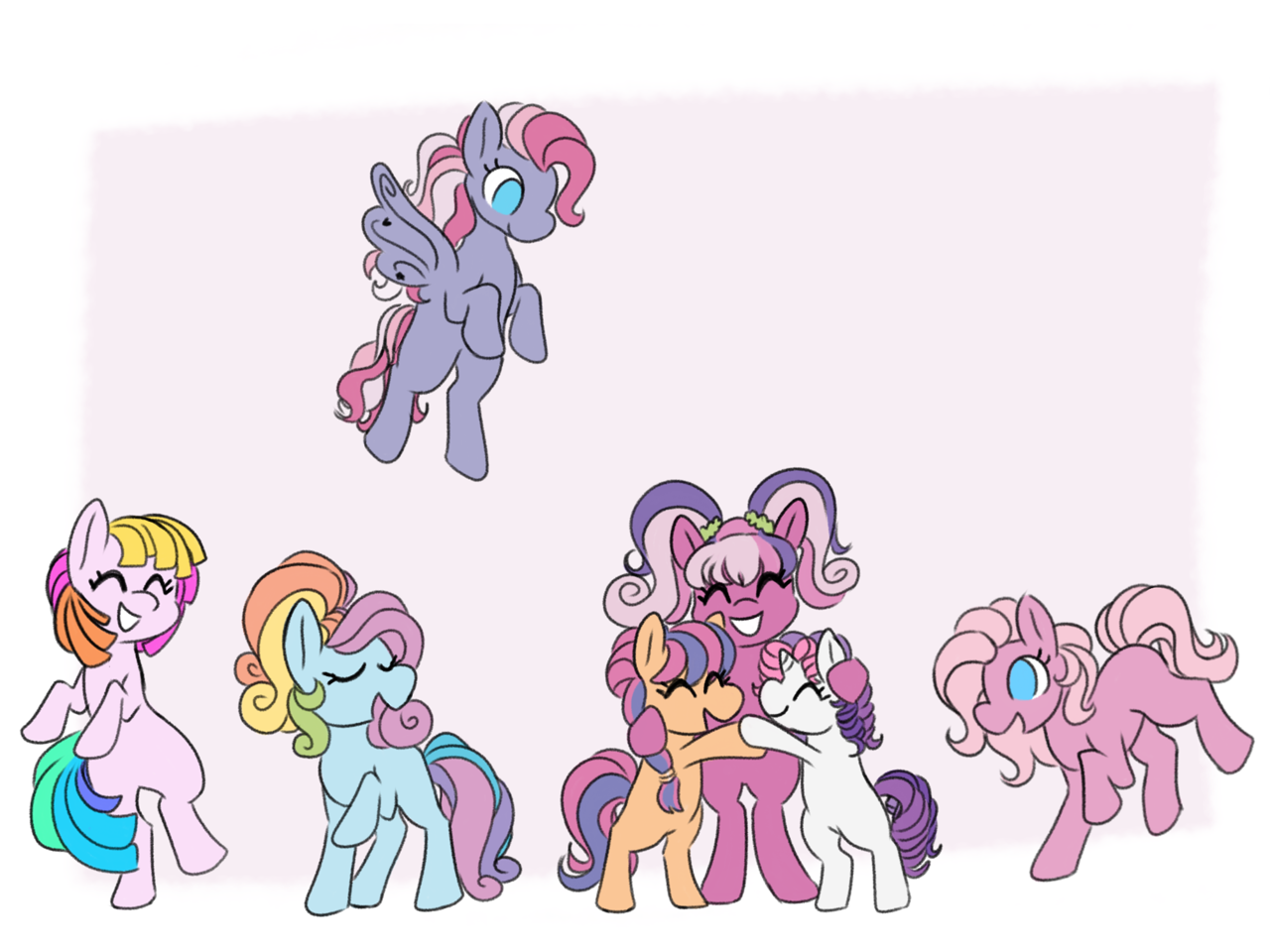 Safe Artist Primrosedinocat Cheerilee G Pinkie Pie G