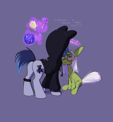 Size: 2209x2381 | Tagged: safe, artist:khvorost162, oc, earth pony, unicorn, butt, duo, duo male and female, earth pony oc, female, glasses, high res, horn, magic, male, plot, sitting, spine, standing, unicorn oc