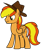 Size: 349x422 | Tagged: safe, artist:noi kincade, oc, oc only, oc:firey ratchet, pegasus, pony, g4, hat, male, simple background, smiling, solo, stallion, transparent background