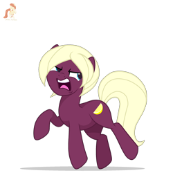 Size: 2000x2000 | Tagged: safe, artist:r4hucksake, oc, oc only, oc:bitter lemon, earth pony, pony, female, high res, mare, simple background, solo, transparent background