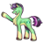 Size: 3000x3000 | Tagged: safe, artist:socialgutbrain777, derpibooru exclusive, oc, oc only, oc:emerald halfmoon, pony, unicorn, 2024 community collab, derpibooru community collaboration, :p, blue eyes, chest fluff, coat markings, female, green coat, green fur, happy, high res, horn, mare, ponysona, purple mane, purple tail, simple background, smiling, socks (coat markings), solo, tail, tongue out, transparent background, unshorn fetlocks, waving