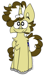 Size: 1790x3000 | Tagged: safe, artist:nordicgoat, derpibooru exclusive, oc, oc only, oc:paintedskies, pony, unicorn, 2024 community collab, derpibooru community collaboration, cheek fluff, chest fluff, horn, male, simple background, solo, transparent background