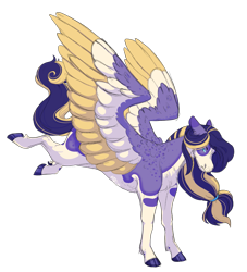 Size: 2177x2400 | Tagged: safe, artist:kitschykricket, oc, oc only, oc:snowbound, pegasus, pony, colored wings, high res, male, multicolored wings, simple background, solo, stallion, transparent background, wings