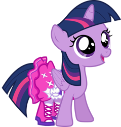 Size: 1280x1338 | Tagged: safe, artist:fabri8904, twilight sparkle, alicorn, g4, clothes, dress, equestria girls outfit, fall formal outfits, female, filly, filly twilight sparkle, foal, simple background, solo, transparent background, twilight sparkle (alicorn), younger