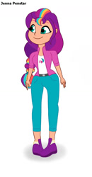 Size: 825x1586 | Tagged: safe, artist:jenna56, edit, sunny starscout, human, equestria girls, g4, g5, my little pony: tell your tale, equestria girls-ified, g5 to equestria girls, g5 to g4, generation leap, simple background, solo, white background