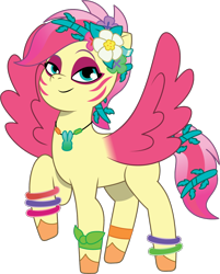 Size: 928x1154 | Tagged: safe, artist:prixy05, fluttershy, pegasus, pony, bridlewoodstock (tell your tale), g4, g5, my little pony: tell your tale, spoiler:g5, spoiler:my little pony: tell your tale, spoiler:tyts01e55, bridlewoodstock, female, g4 to g5, generation leap, mare, simple background, solo, spread wings, transparent background, vector, wings