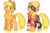 Size: 2048x1335 | Tagged: safe, artist:yen00280, applejack, earth pony, pony, g4, applejack's hat, clothes, costume, cowboy hat, engiejack, engineer, engineer (tf2), female, goggles, hat, helmet, mare, simple background, smiling, solo, team fortress 2, teeth, white background