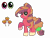 Size: 4232x3256 | Tagged: safe, artist:phantom-delta966, oc, oc only, oc:toffee apple, pony, unicorn, g4, base used, female, heterochromia, mare, offspring, parent:big macintosh, parent:sugar belle, parents:sugarmac, raised hoof, simple background, solo, transparent background