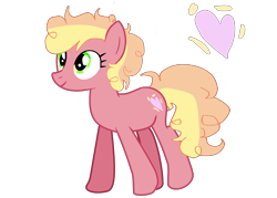 Size: 2186x1566 | Tagged: safe, artist:phantom-delta966, oc, oc only, oc:ambrosia angel, earth pony, pony, g4, base used, female, mare, offspring, parent:li'l cheese, parent:little mac, parents:li'l mac n cheese, simple background, solo, transparent background