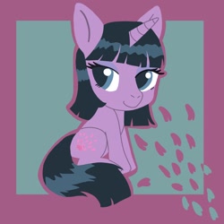 Size: 2048x2048 | Tagged: safe, artist:leobaz00ka, pony, unicorn, crossover, female, high res, nico robin, one piece, ponified, solo