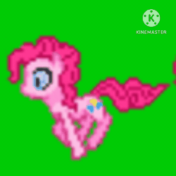 Size: 480x480 | Tagged: safe, artist:giorgoskyriacou, pinkie pie, earth pony, pony, g4, animated, female, gif, kinemaster, pixel art, running, solo, sprite
