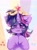 Size: 1919x2560 | Tagged: safe, artist:vanilla-chan, twilight sparkle, pony, unicorn, g4, applejack's cutie mark, big crown thingy, crying, crylight sparkle, cute, element of magic, eye clipping through hair, eyebrows, eyebrows visible through hair, female, floppy ears, high res, hooves together, horn, jewelry, looking at you, mare, pinkie pie's cutie mark, rainbow dash's cutie mark, rarity's cutie mark, regalia, smiling, smiling at you, solo, sparkles, sparkly eyes, teary eyes, twiabetes, unicorn twilight, wingding eyes