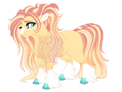 Size: 3600x2700 | Tagged: safe, artist:gigason, oc, oc only, oc:vernal equinox, pony, unicorn, blaze (coat marking), chest fluff, closed mouth, coat markings, colored hooves, cyan eyes, facial markings, feminine stallion, freckles, frown, gradient hooves, gradient mane, gradient tail, high res, hoof polish, long mane, magical lesbian spawn, male, neck fluff, obtrusive watermark, offspring, one eye closed, parent:applejack, parent:fluttershy, parents:appleshy, ponytail, simple background, socks (coat markings), solo, stallion, standing, tail, transparent background, unshorn fetlocks, watermark