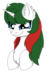 Size: 642x1000 | Tagged: safe, artist:lucktail, gusty, pony, g1, bust, portrait, simple background, solo, transparent background