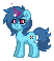Size: 208x232 | Tagged: safe, oc, oc only, oc:javelins, pony, unicorn, fanfic:fallout equestria:snowsteps, pony town, female, mare, simple background, solo, transparent background