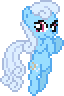 Size: 64x96 | Tagged: safe, artist:botchan-mlp, linky, shoeshine, earth pony, pony, g4, animated, belly, blinking, desktop ponies, dragging, female, mare, pixel art, simple background, solo, sprite, transparent background
