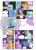 Size: 755x1058 | Tagged: safe, artist:jeremy3, fancypants, sunset shimmer, trixie, oc, pony, unicorn, comic:everfree my friend, g4, drawing, female, filly, foal, school