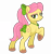 Size: 4575x4834 | Tagged: safe, artist:shieldwingarmorofgod, posey bloom, earth pony, pony, g4, g5, bow, butt, butt focus, female, flank, g5 to g4, generation leap, hair bow, mare, not fluttershy, plot, ponytail, poseybutt, simple background, solo, tail, tail bow, transparent background, unshorn fetlocks