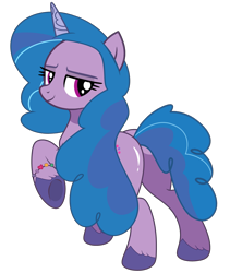 Size: 4091x4856 | Tagged: safe, artist:shieldwingarmorofgod, izzy moonbow, pony, unicorn, g4, g5, butt, butt focus, female, flank, g5 to g4, generation leap, izzy moonbutt, mare, plot, simple background, solo, transparent background