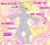 Size: 827x749 | Tagged: safe, artist:hivecicle, derpy hooves, pegasus, pony, anthro, anatomically incorrect, andrew w.k., dancing, derp, gray coat, incorrect leg anatomy, lyrics, party hard, solo, text, yellow eyes, yellow hair