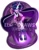 Size: 1280x1659 | Tagged: safe, artist:elivdraws, sci-twi, twilight sparkle, equestria girls, friendship games, g4, black wings, clothes, crystal prep academy uniform, glowing, glowing horn, horn, link in description, link in source, midnight sparkle, obtrusive watermark, school uniform, tumblr, watermark, wings