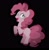 Size: 1000x1014 | Tagged: safe, artist:professortwist, pinkie pie, earth pony, pony, g4, black background, female, simple background, solo