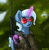 Size: 1650x1673 | Tagged: safe, artist:reddthebat, trixie, pony, unicorn, g4, ar-15, assault rifle, camouflage, civil war (film), ear fluff, female, glowing, glowing horn, gun, horn, levitation, magic, mare, rifle, signature, solo, sunglasses, telekinesis, weapon