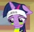 Size: 632x597 | Tagged: safe, edit, edited screencap, screencap, twilight sparkle, alicorn, pony, g4, my little pony: friendship is magic, the point of no return, brazil, bust, country flag facepaint, cropped, floppy ears, low effort, portrait, sad, solo, twilight sparkle (alicorn)