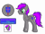 Size: 4377x3295 | Tagged: safe, artist:equestria secret guard, oc, oc only, oc:saien yesha, oc:赛恩夜煞, pegasus, pony, cutie mark, male, pegasus oc, pony oc, reference sheet, simple background, stallion, transparent background, wings