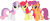 Size: 3776x1600 | Tagged: safe, artist:cloudy glow, apple bloom, scootaloo, sweetie belle, earth pony, pegasus, pony, unicorn, g4, apple bloom's bow, bow, clothes, cutie mark crusaders, female, goldie delicious' shawl, hair bow, happy, mare, movie accurate, older, older apple bloom, older scootaloo, older sweetie belle, open mouth, open smile, shawl, simple background, small wings, smiling, the cmc's cutie marks, transparent background, vector, wings