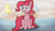 Size: 3840x2160 | Tagged: safe, artist:mxbu, pinkie pie, earth pony, pony, g4, balloon, cloud, female, high res, mare, sitting, solo