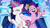 Size: 3072x1727 | Tagged: safe, screencap, pipp petals, zipp storm, pegasus, pony, g5, my little pony: tell your tale, snow business like show business, spoiler:g5, spoiler:my little pony: tell your tale, spoiler:tyts01e70, adorapipp, adorazipp, cute, duo, duo female, eyebrows, female, flying, looking at you, mare, microphone, open mouth, open smile, raised eyebrow, royal sisters (g5), siblings, sisters, smiling, smiling at you, spread wings, wings