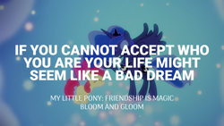 Size: 1920x1080 | Tagged: safe, edit, edited screencap, editor:quoterific, screencap, apple bloom, princess luna, bloom & gloom, g4, dream realm, dream walker luna