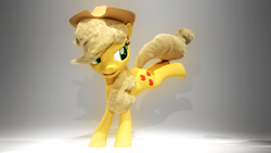 Size: 1920x1080 | Tagged: safe, artist:mrwithered, applejack, earth pony, pony, g4, 3d, blender, solo