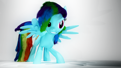 Size: 1920x1080 | Tagged: safe, artist:mrwithered, rainbow dash, pony, g4, 3d, blender, solo