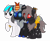 Size: 4152x3446 | Tagged: safe, artist:wheatley r.h., derpibooru exclusive, oc, oc only, oc:blizzard flare, oc:rito, oc:w. rhinestone eyes, changeling, kirin, moth, mothling, original species, pegasus, pony, 2024 community collab, derpibooru community collaboration, automata, changeling oc, changelingified, chocolate, cloven hooves, female, folded wings, food, horn, kirin oc, kirin-ified, male, mare, pegasus oc, raised hoof, simple background, species swap, stallion, transparent background, trio, vector, wings, yellow changeling