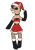 Size: 900x1300 | Tagged: safe, artist:fuckomcfuck, oc, oc only, oc:all star, earth pony, pony, belt, bipedal, boots, bow, chest fluff, christmas, clothes, crossdressing, fishnet stockings, glasses, hat, holiday, looking at you, male, midriff, santa hat, shoes, simple background, skirt, solo, stallion, sunglasses, transparent background