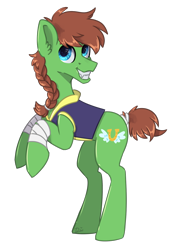 Size: 1084x1486 | Tagged: safe, artist:lambydwight, oc, oc only, oc:swift stride, earth pony, pony, 2024 community collab, derpibooru community collaboration, rearing, simple background, solo, transparent background