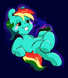 Size: 1782x2048 | Tagged: safe, artist:zuchi444, rainbow dash, pegasus, pony, g4, drug use, drugs, marijuana, pipe, smoking, solo